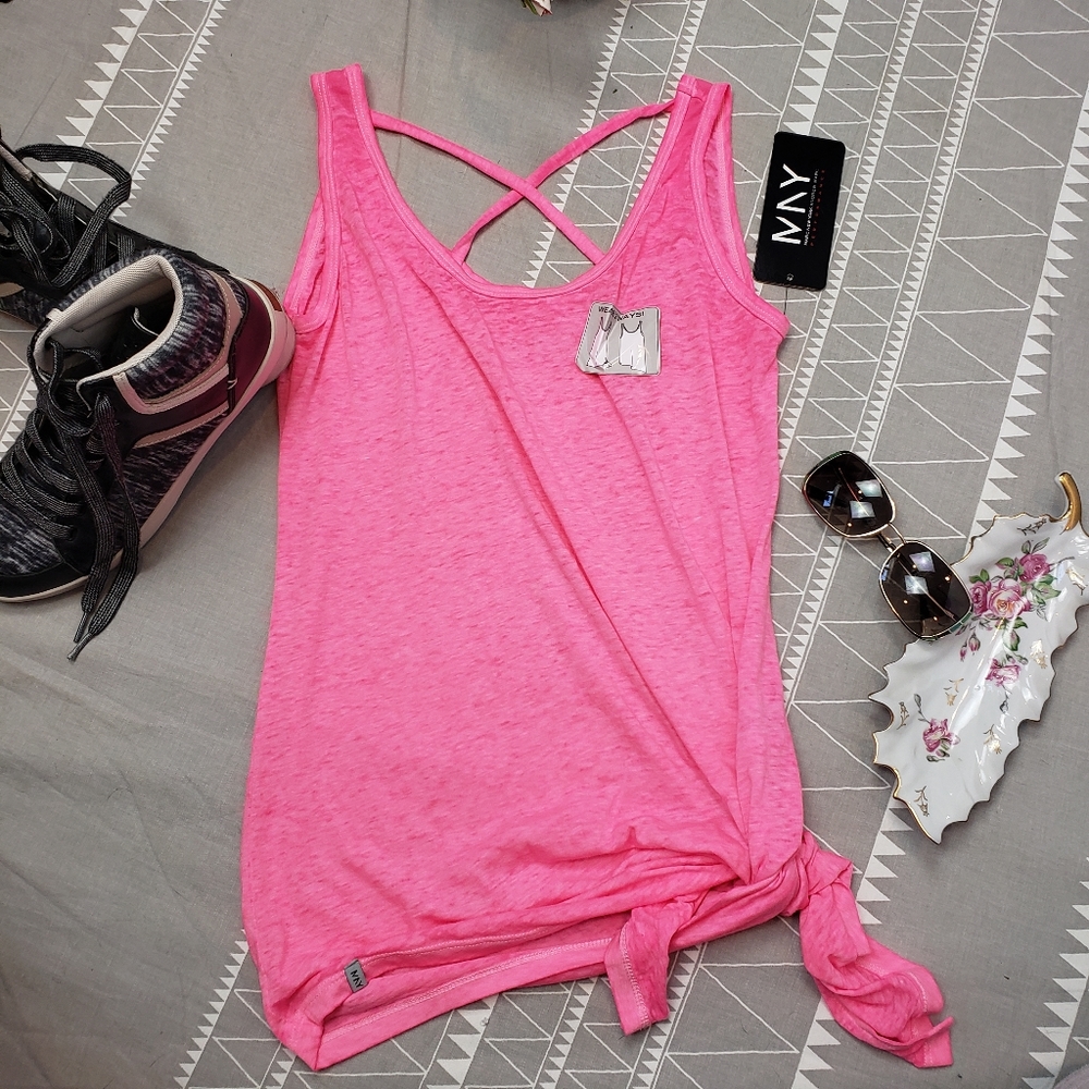 Marc New York Burnout Tank Top
